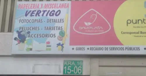 PAPELERIA Y MISCELANEA VERTIGO BOGOTÁ PAPELERIA Y MISCELANEA VERTIGO BOGOTÁ